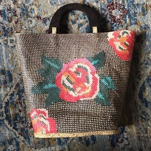 Vintage Straw Rattan Bag